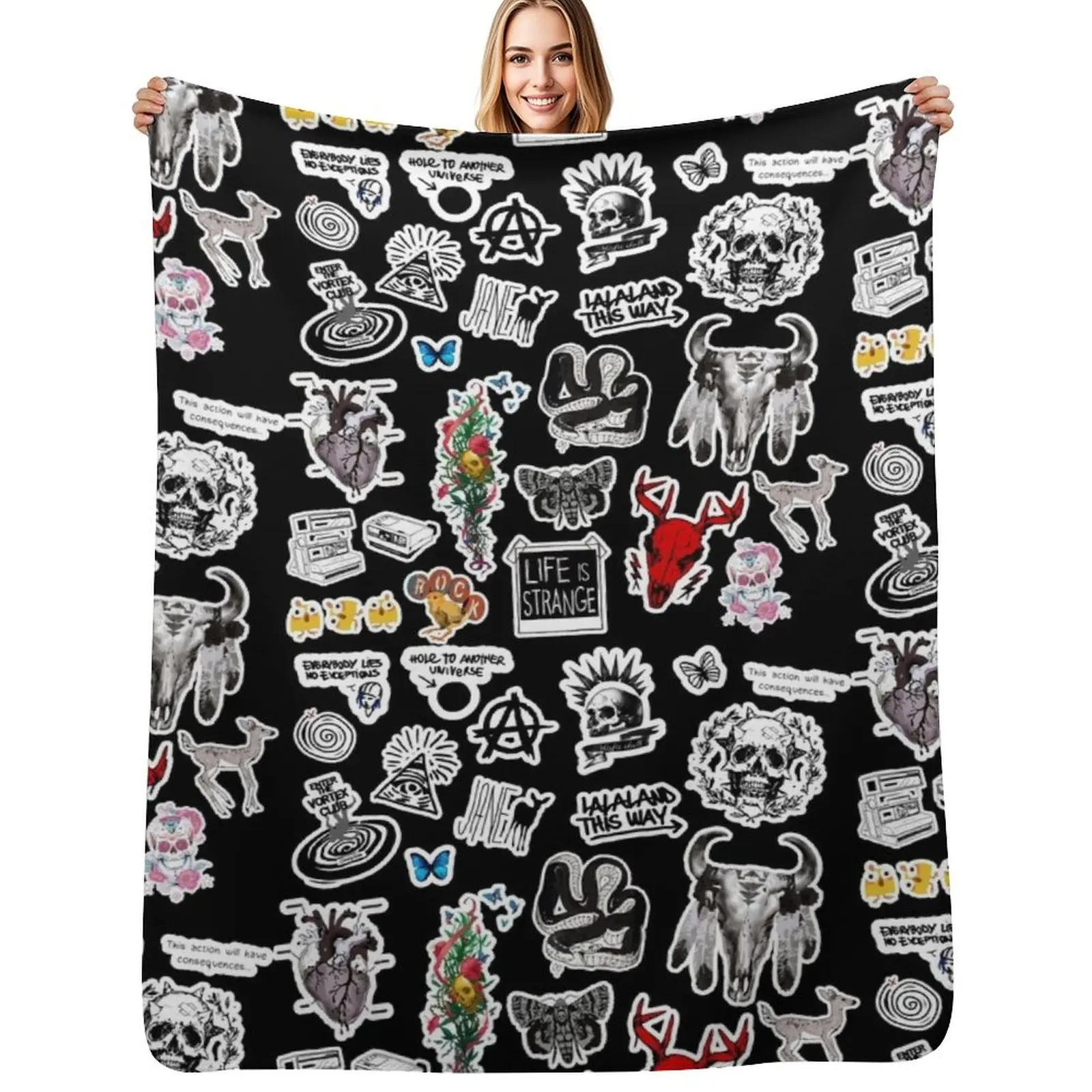 Life is Strange Pack Throw Blanket warm for winter Sofa Throw Thin Bed covers Blankets
Life is Strange Pack Throw Blanket warm for winter Sofa Throw Thin Bed covers Blankets