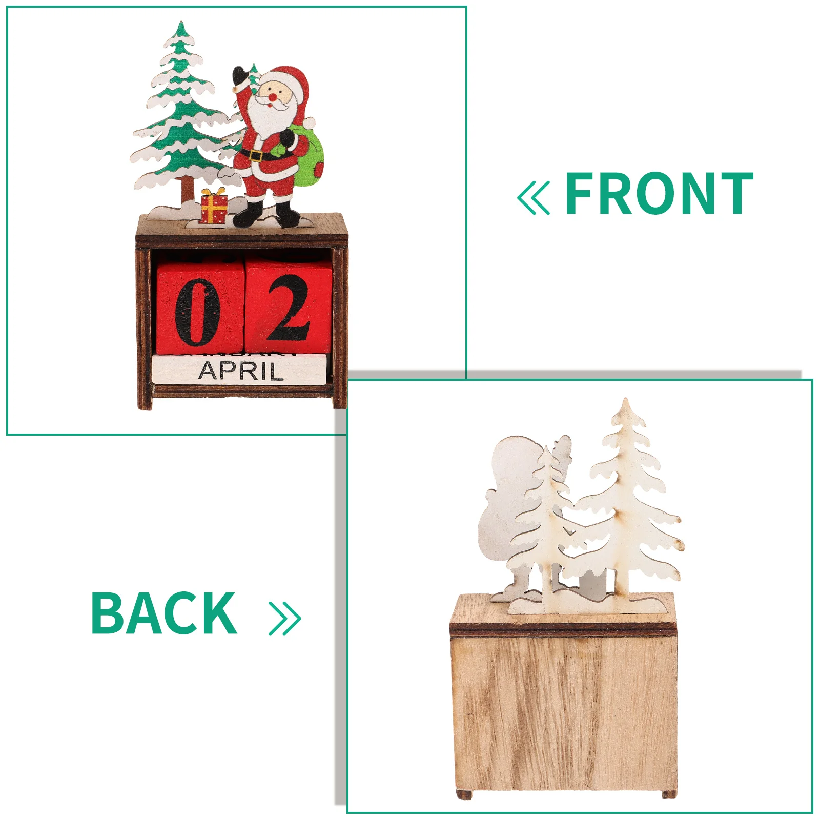 Glowing House Decorations Christmas Countdown Block Desktop Wooden Calendar Luminous Ornaments
Glowing House Decorations Christmas Countdown Block Desktop Wooden Calendar Luminous Ornaments