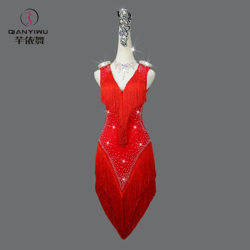 Red Latin Dance Dress Samba Dancewear Competition Costume Girls Prom 2024 Women's Skirt Stage party Clothes Sports Practice Wear
Red Latin Dance Dress Samba Dancewear Competition Costume Girls Prom 2024 Women's Skirt Stage party Clothes Sports Practice Wear
