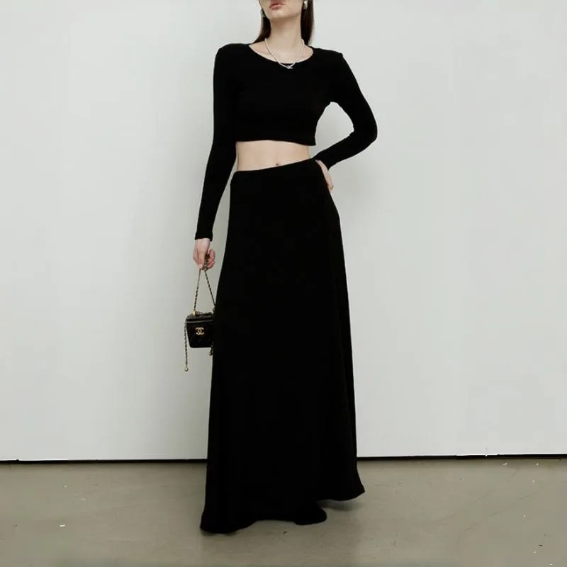 Elegant Black Dress Set Women's Fashion Citywalk Seven Sleeve Long Dress Other Material 100% Neutral Style Other Pattern
Elegant Black Dress Set Women's Fashion Citywalk Seven Sleeve Long Dress Other Material 100% Neutral Style Other Pattern