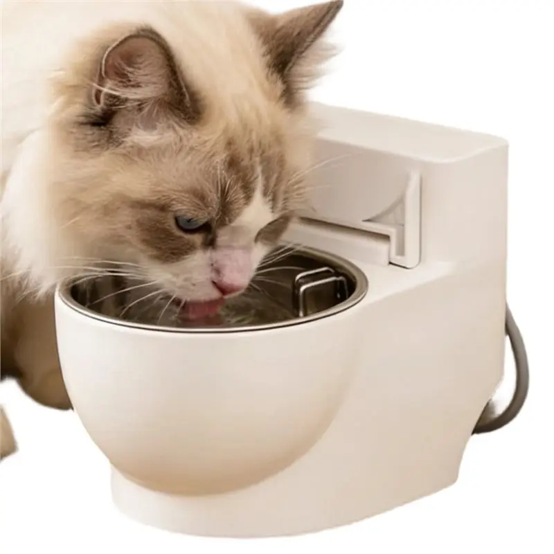 JHD Cat And Dog Toilet Water Dispenser Dog And Cat Water Bowl Pet Water Dispenser Toilet-Style Cat Bowl Dog Bowl Fun
JHD Cat And Dog Toilet Water Dispenser Dog And Cat Water Bowl Pet Water Dispenser Toilet-Style Cat Bowl Dog Bowl Fun
