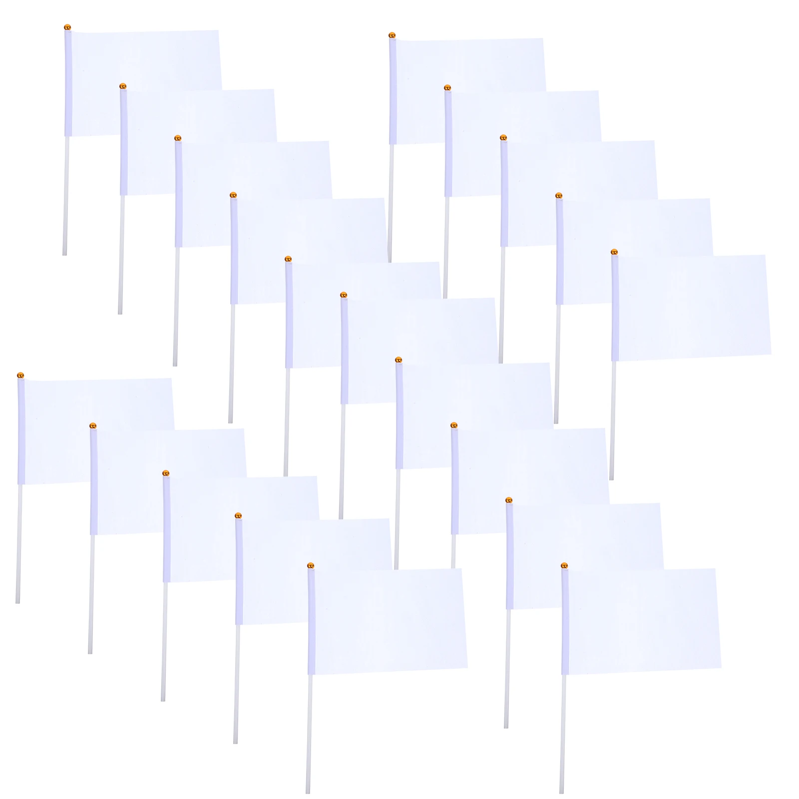20 Pcs White Hand Crank Flags Durable Lightweight Suitable Size Flagpoles Easy Assemble Car Racing Football Supporters Parties
20 Pcs White Hand Crank Flags Durable Lightweight Suitable Size Flagpoles Easy Assemble Car Racing Football Supporters Parties