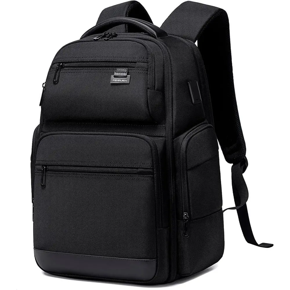 Large City Laptop Backpack with USB Port, Water-Resistant, Expandable for 15.6 Computers
Large City Laptop Backpack with USB Port, Water-Resistant, Expandable for 15.6 Computers