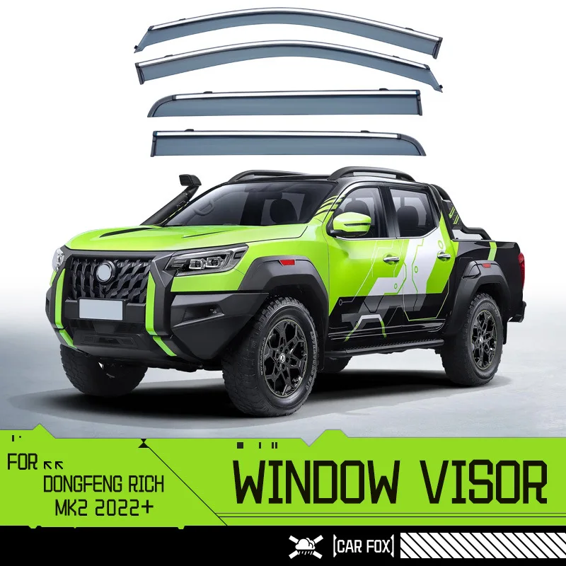 For Nissan Rich Pickup 2010-2022 Car Window Visor Awning Shelters Windshield Side Window Rain Sun Shade Accessories Car Styling
For Nissan Rich Pickup 2010-2022 Car Window Visor Awning Shelters Windshield Side Window Rain Sun Shade Accessories Car Styling