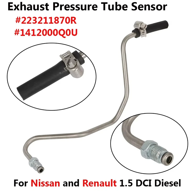 223211870R Exhaust Pressure Tube Sensor For Nissan Renault Dacia 1.5 Dci Diesel 1412000Q0U 
223211870R Exhaust Pressure Tube Sensor For Nissan Renault Dacia 1.5 Dci Diesel 1412000Q0U