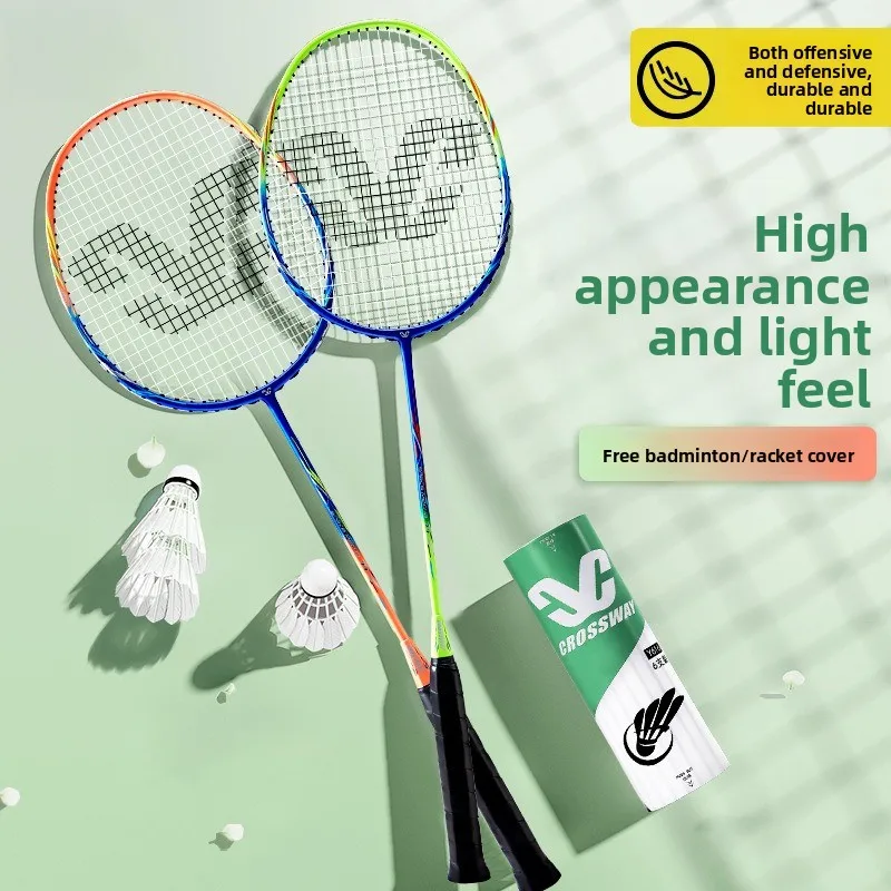 Профессиональные ракетки для бадминтона из полукарбонового волокна, легкие, прочные, 2 штуки в комплекте, включают воланчики и сумку для переноски.
Профессиональные ракетки для бадминтона из полукарбонового волокна, легкие, прочные, 2 штуки в комплекте, включают воланчики и сумку для переноски.