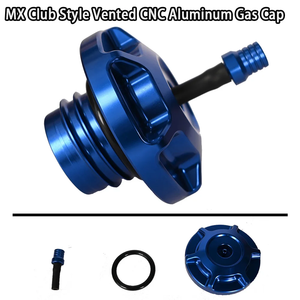 MX Club Style Vented CNC Aluminum Gas Cap Colored Universal for Harley All Female Threaded Gas Tanks Except Touring 2023.5-2025
MX Club Style Vented CNC Aluminum Gas Cap Colored Universal for Harley All Female Threaded Gas Tanks Except Touring 2023.5-2025