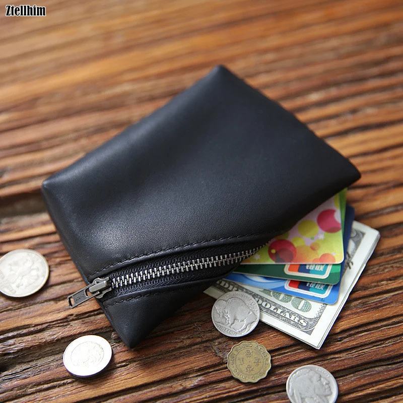 Genuine Leather Coin Purse For Women Men Cowhide Handmade Zipper Small Wallet Card Holder Case Change Money Bag Male Female Lady
Genuine Leather Coin Purse For Women Men Cowhide Handmade Zipper Small Wallet Card Holder Case Change Money Bag Male Female Lady