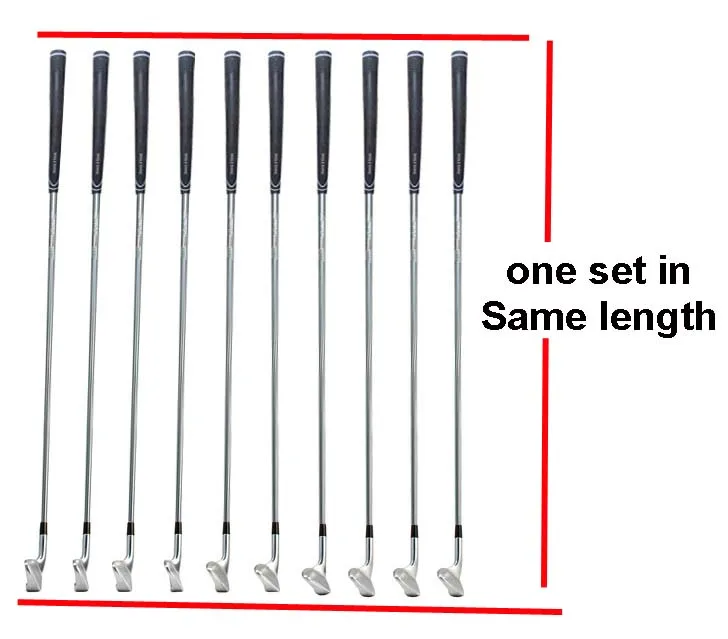 Наборы утюгов для гольф-клуба с одинарной длиной поворота
Наборы утюгов для гольф-клуба с одинарной длиной поворота