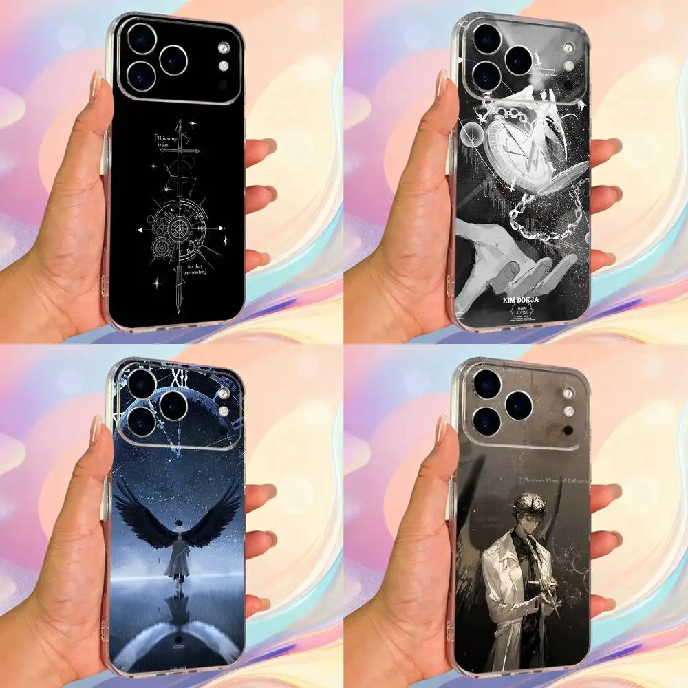 Omniscient Reader VIEWPOINT Phone Case For iPhone 14,13,12,11,17,16,15,Pro,Max,Plus,X,XS,XR,SE,Mini Transparent Soft Cover
Omniscient Reader VIEWPOINT Phone Case For iPhone 14,13,12,11,17,16,15,Pro,Max,Plus,X,XS,XR,SE,Mini Transparent Soft Cover