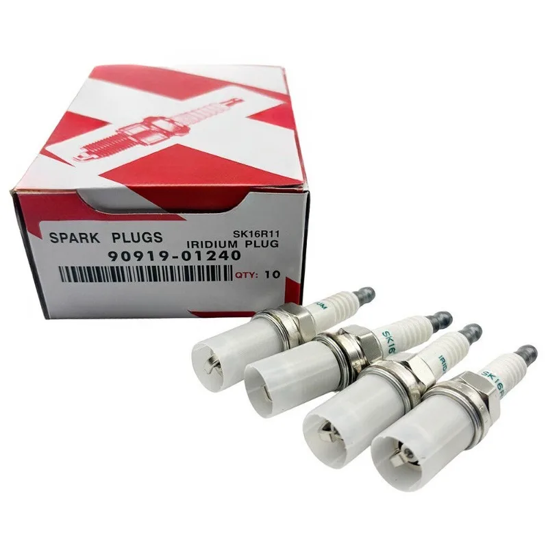 4/6Pcs 90919-01240 SK16R11 Iridium Spark Plug For Toyota Yaris Prius Corolla Tacoma Matrix Audi A5 A4 Dodge Dakota 1.8L
4/6Pcs 90919-01240 SK16R11 Iridium Spark Plug For Toyota Yaris Prius Corolla Tacoma Matrix Audi A5 A4 Dodge Dakota 1.8L