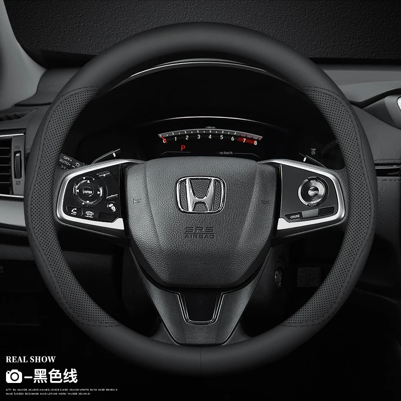 Leather Car Steering Wheel Cover for Honda CR-V e:FCEV Elevate Prologue ZR-V eNy1 Passport N-WGN N-BOX BR-V Steering Wheel Cover
Leather Car Steering Wheel Cover for Honda CR-V e:FCEV Elevate Prologue ZR-V eNy1 Passport N-WGN N-BOX BR-V Steering Wheel Cover