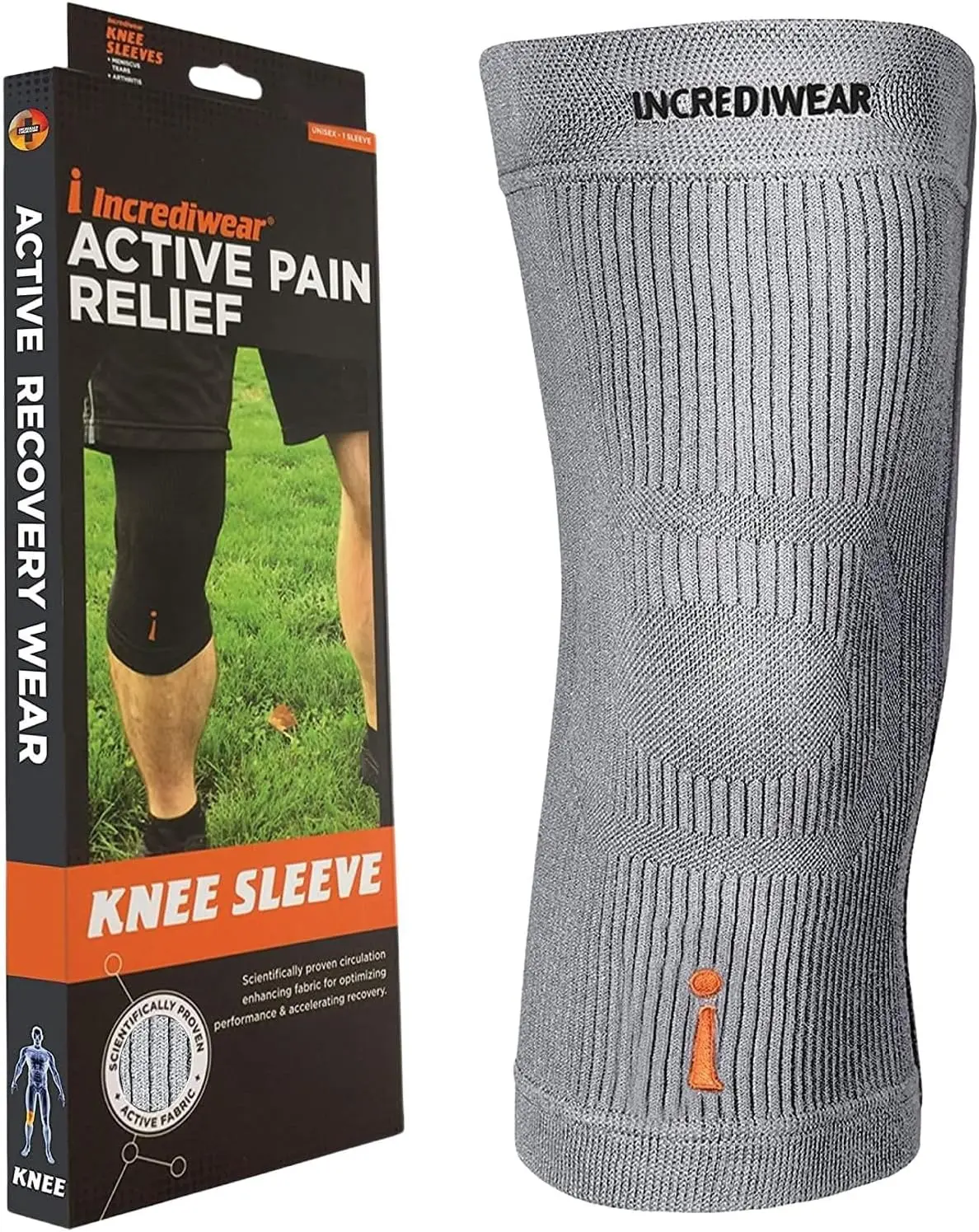 Knee Sleeve for Pain Relief, Swelling, and Circulation Support - Men & Women
Knee Sleeve for Pain Relief, Swelling, and Circulation Support - Men & Women