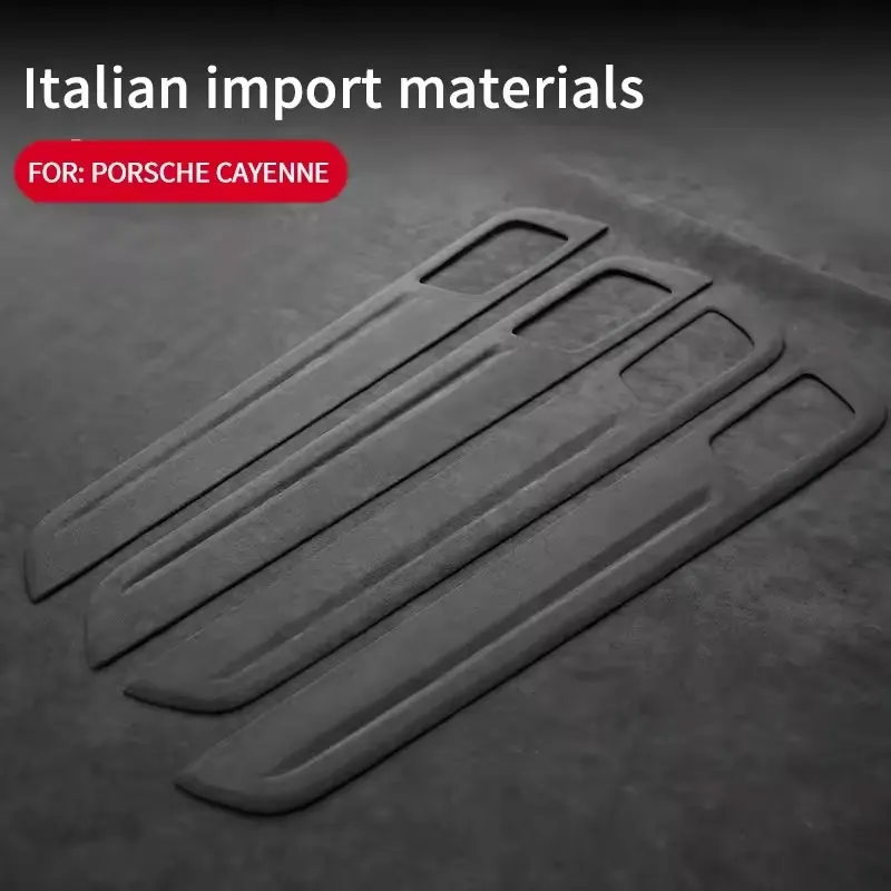 Alcantara Suede Car Interior Door Panel Decoration Door Handle Protective Frame Cover For Porsche Cayenne 92A 9YA 2018 2019-2022
Alcantara Suede Car Interior Door Panel Decoration Door Handle Protective Frame Cover For Porsche Cayenne 92A 9YA 2018 2019-2022