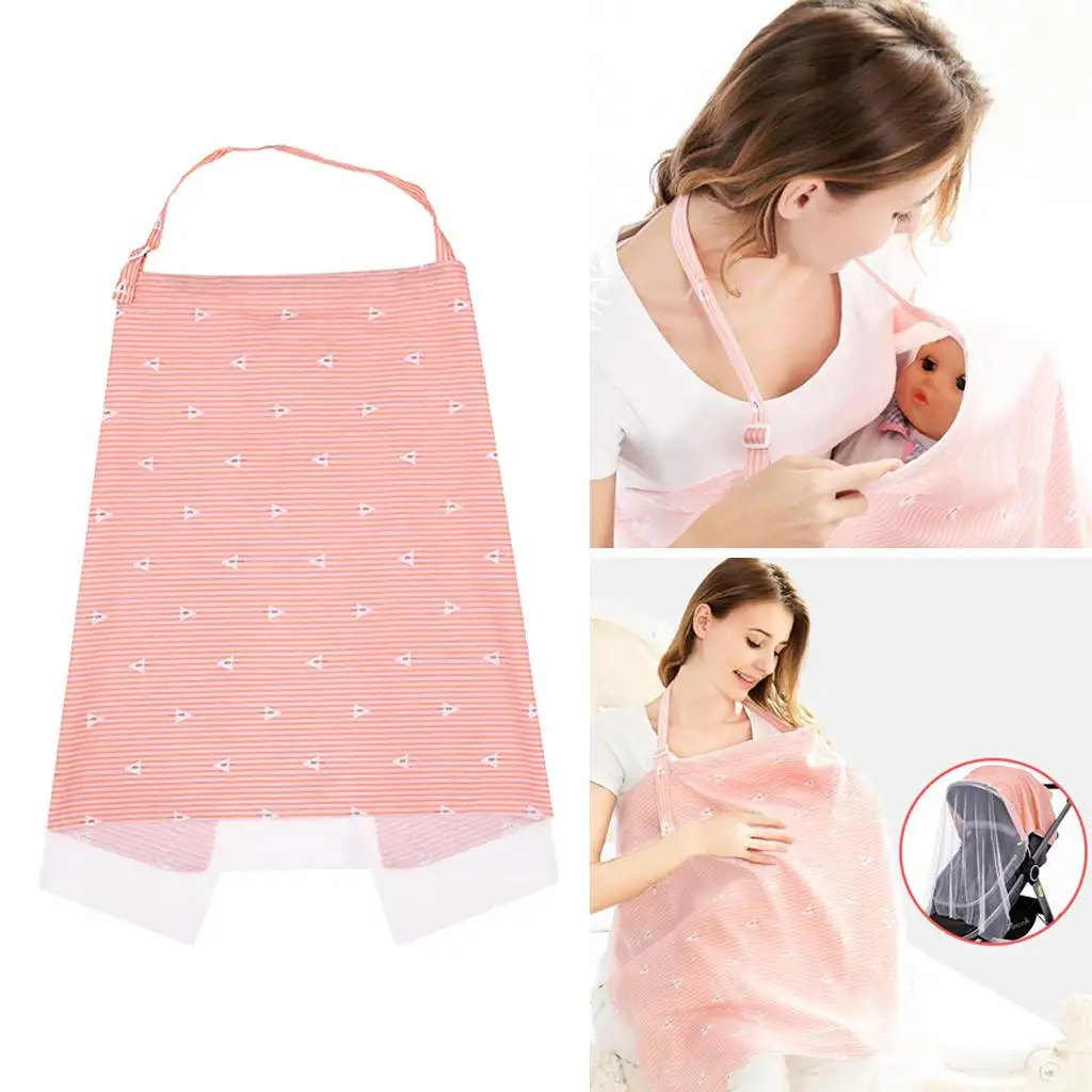 Breastfeeding Nursing Cover for Coverage Privacy Feeding Straps Covers Canopy for Moms Breathable Scarf
Breastfeeding Nursing Cover for Coverage Privacy Feeding Straps Covers Canopy for Moms Breathable Scarf