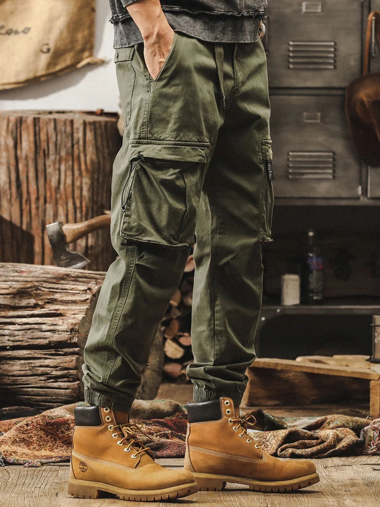 Мужские винтажные брюки в стиле милитари American Sle, свободные повседневные брюки с манжетами, дышащие, осенняя коллекция, бренд Faion
Мужские винтажные брюки в стиле милитари American Sle, свободные повседневные брюки с манжетами, дышащие, осенняя коллекция, бренд Faion