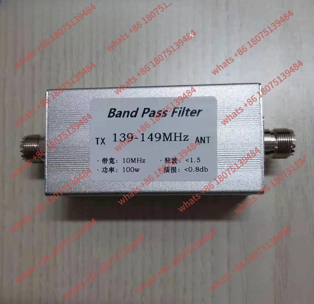 139-149MHz bandpass filter with M-base anti-interference for improved reception and increased communication distance BPF
139-149MHz bandpass filter with M-base anti-interference for improved reception and increased communication distance BPF