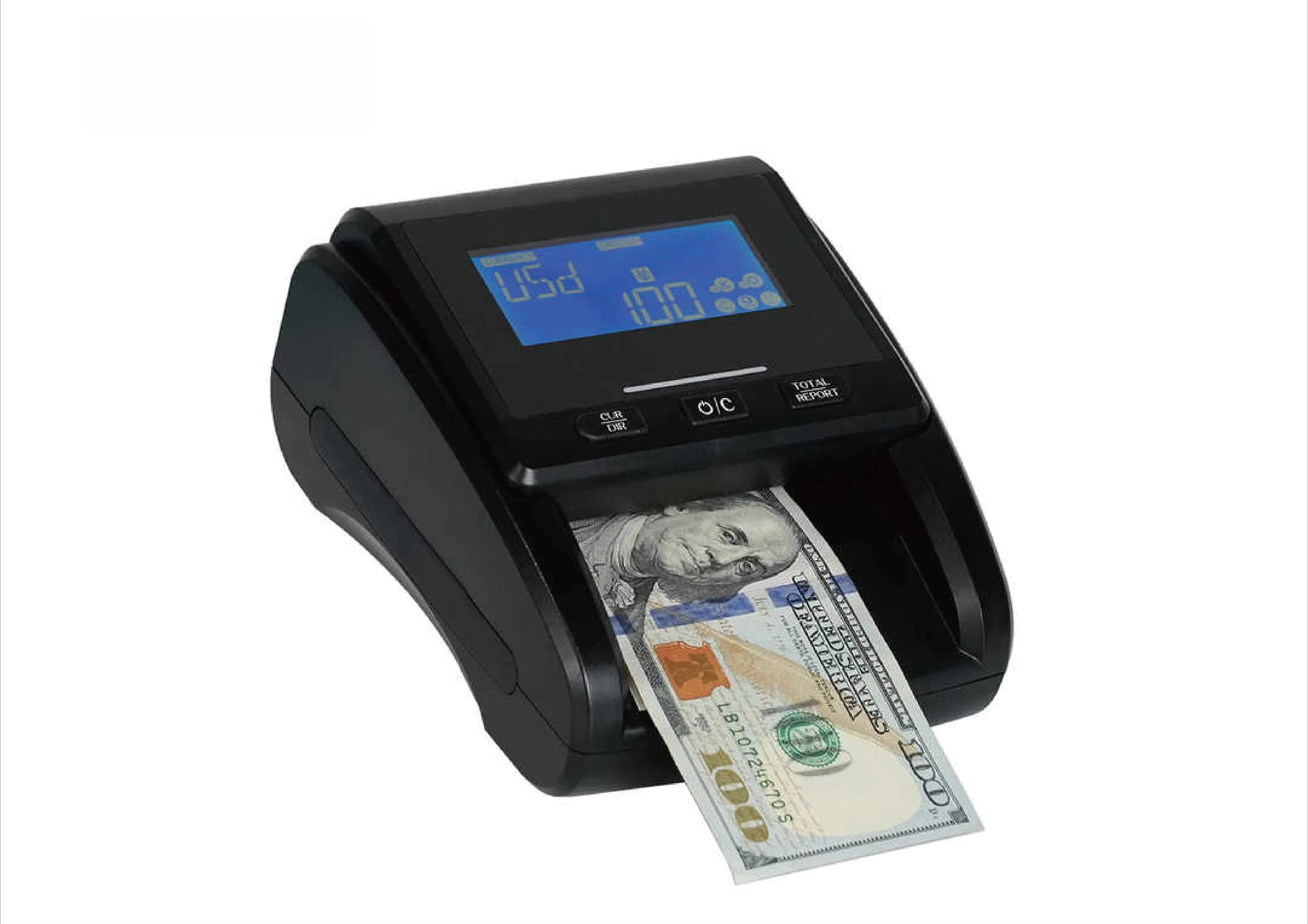 USD EUR Money Detector & Counter Portable Mini Bill Detector with LCD Display 600 Bills/Min Plastic Material
USD EUR Money Detector & Counter Portable Mini Bill Detector with LCD Display 600 Bills/Min Plastic Material