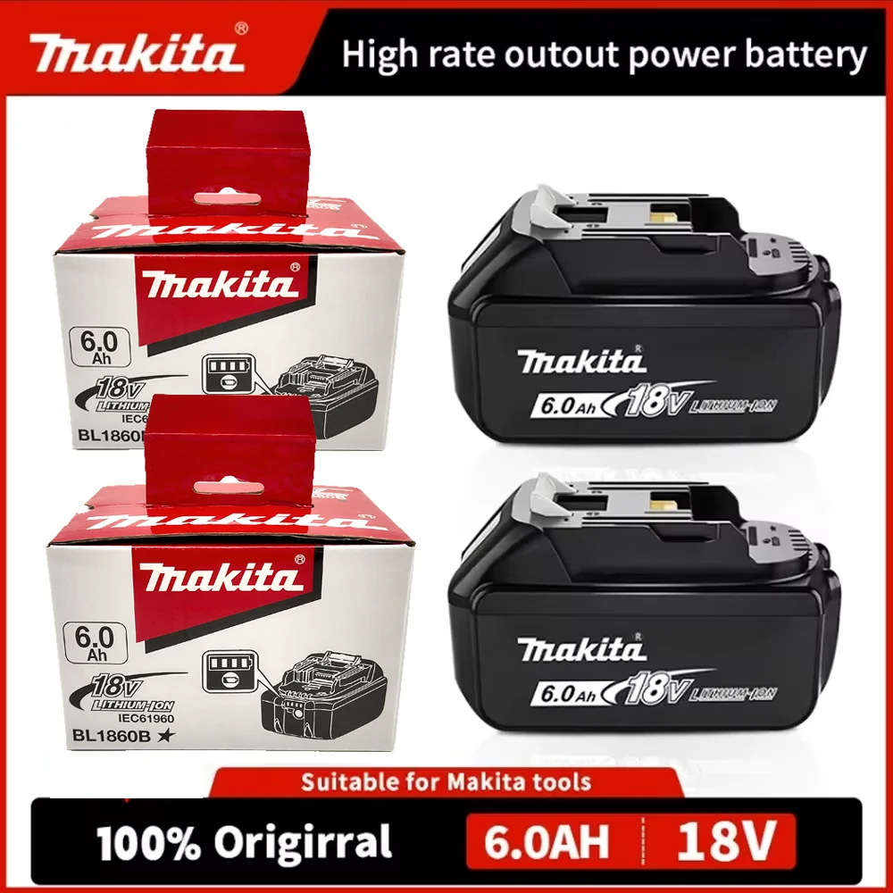 Makita 18V battery, high-energy battery replaceable Makita BL1850B BL1860B, 3A charger rechargeable lithium-ion battery genuine
Makita 18V battery, high-energy battery replaceable Makita BL1850B BL1860B, 3A charger rechargeable lithium-ion battery genuine