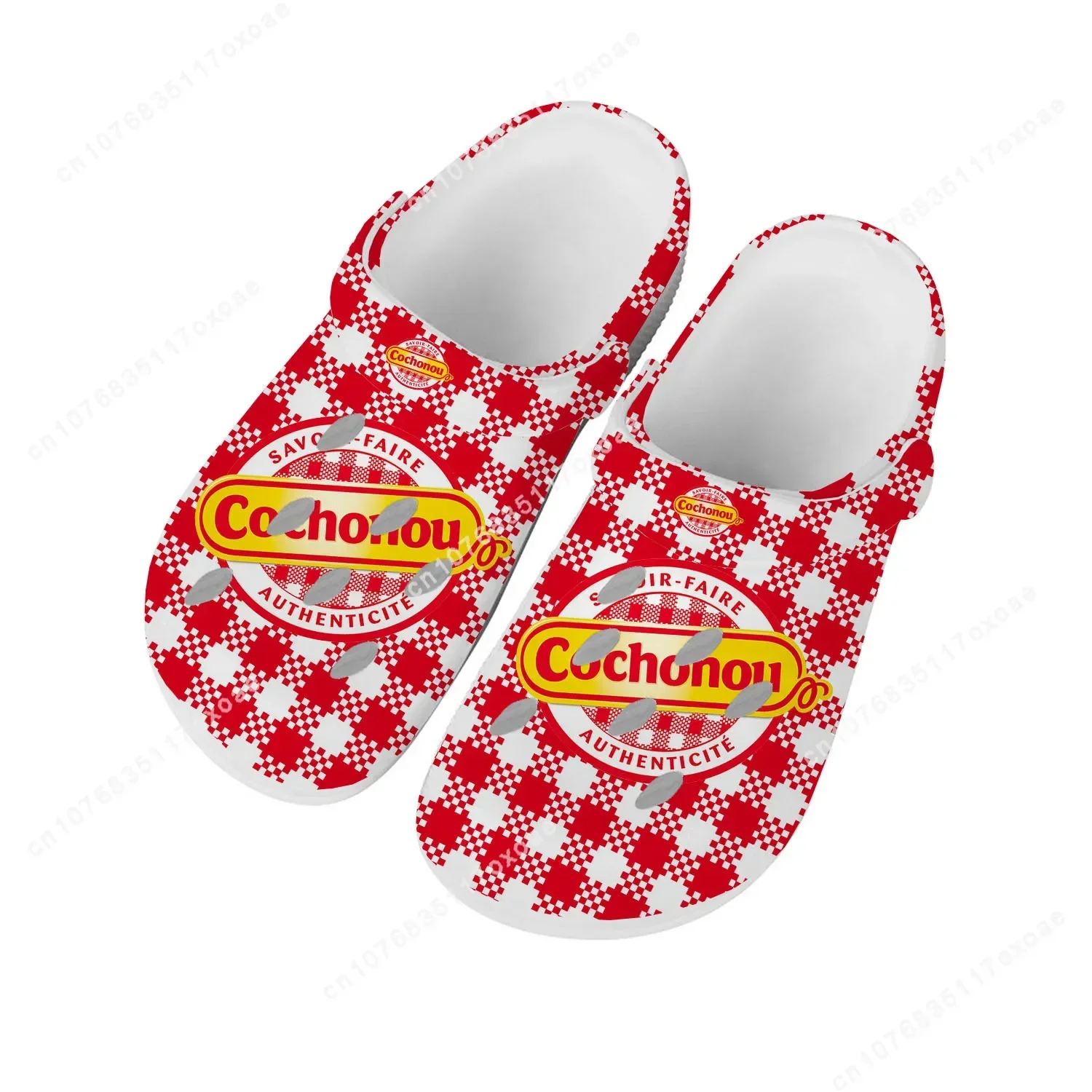 Сандалии Cochonou дышащие для дома, босоножки для молодых девушек и мужчин, обувь для сада, пляжные тапочки с дырками, под заказ
Сандалии Cochonou дышащие для дома, босоножки для молодых девушек и мужчин, обувь для сада, пляжные тапочки с дырками, под заказ