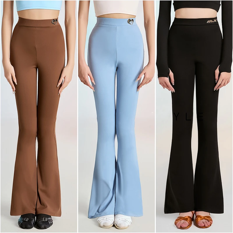 2025 New High-Waist Flared Yoga Leggings For Girls High-End Latin Dance Pants Children Ballroom Dancing Training Clothes VBH1456
2025 New High-Waist Flared Yoga Leggings For Girls High-End Latin Dance Pants Children Ballroom Dancing Training Clothes VBH1456