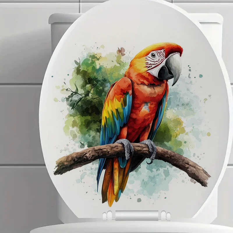 90601#Colored parrot Toilet Stickers Decoration for Living Room, Wall, Bedroom, and Home Decor Car Decals Self-Adhesive
90601#Colored parrot Toilet Stickers Decoration for Living Room, Wall, Bedroom, and Home Decor Car Decals Self-Adhesive