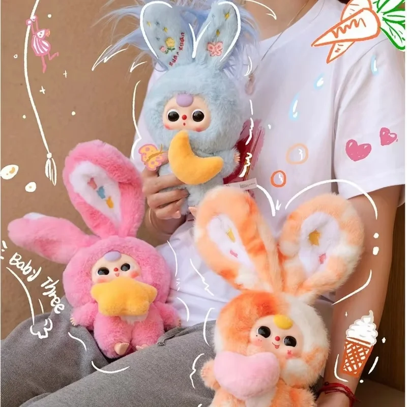 Плюшевая игрушка-сюрприз Baby Three Blind Box Lily Rabbit Town V3 Series: милый плюшевый кролик для декора стола и подвеска для рюкзака, модный подарок
Плюшевая игрушка-сюрприз Baby Three Blind Box Lily Rabbit Town V3 Series: милый плюшевый кролик для декора стола и подвеска для рюкзака, модный подарок