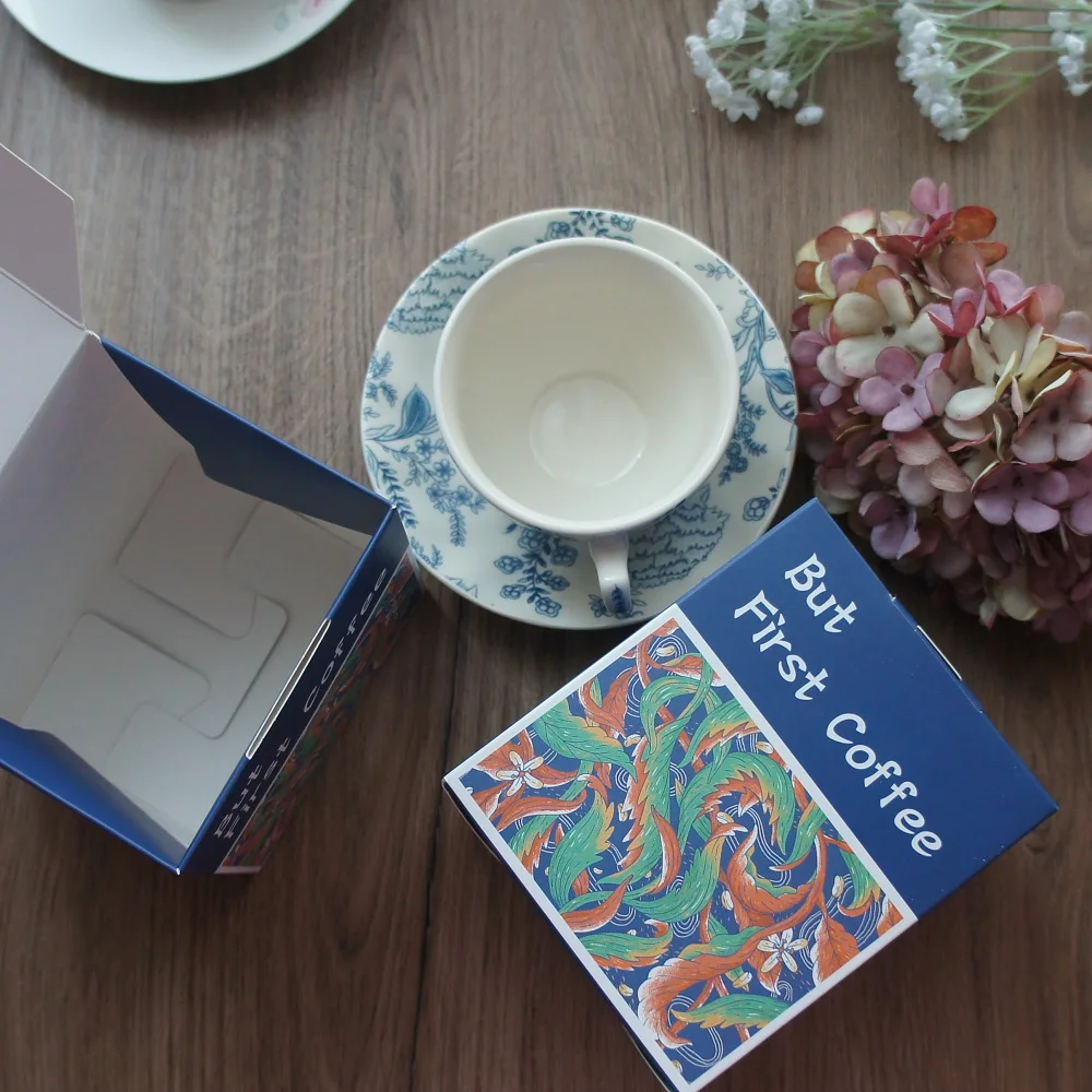 Blue Plant Coffee Design 10pcs Paper Box Bagged Coffee As Shop Restaurant Office Party DIY Gift Packaging
Blue Plant Coffee Design 10pcs Paper Box Bagged Coffee As Shop Restaurant Office Party DIY Gift Packaging