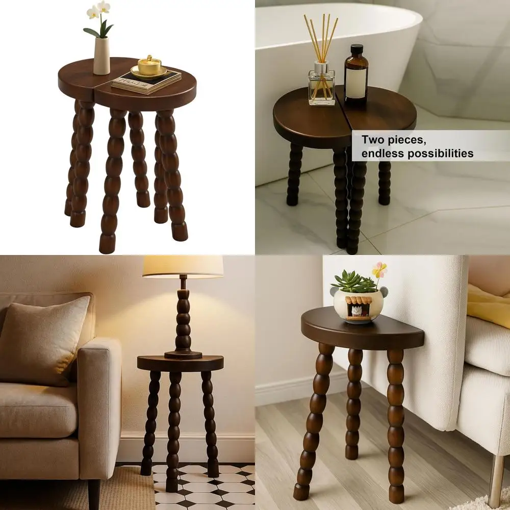 Полукруглый табурет с ножками из орехового дерева - идеально подходит для спальни, прихожей, гостиной, рядом с диваном.
Полукруглый табурет с ножками из орехового дерева - идеально подходит для спальни, прихожей, гостиной, рядом с диваном.