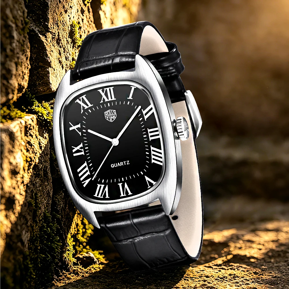 2026new men's watches ROLLS TIMI brand casual men's quartz watch high-quality leather Hardlex watches for men relógios masculino
2026new men's watches ROLLS TIMI brand casual men's quartz watch high-quality leather Hardlex watches for men relógios masculino