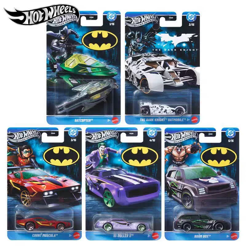 Pre-order 2026 Original Hot Wheels Silver Series 1/64 Batman Batmobile Hi-roller Themed Car Models 1:64 Hotwheels Diecast HDG89
Pre-order 2026 Original Hot Wheels Silver Series 1/64 Batman Batmobile Hi-roller Themed Car Models 1:64 Hotwheels Diecast HDG89