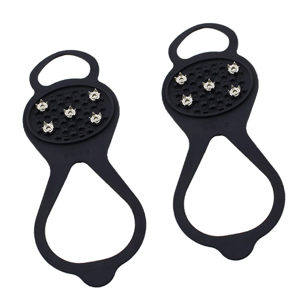 Ice Snow Walk Cleats Silicone Anti Slip Crampon Gripper Traction Footwear Spikes for Hiking Climbing Outdoors
Ice Snow Walk Cleats Silicone Anti Slip Crampon Gripper Traction Footwear Spikes for Hiking Climbing Outdoors