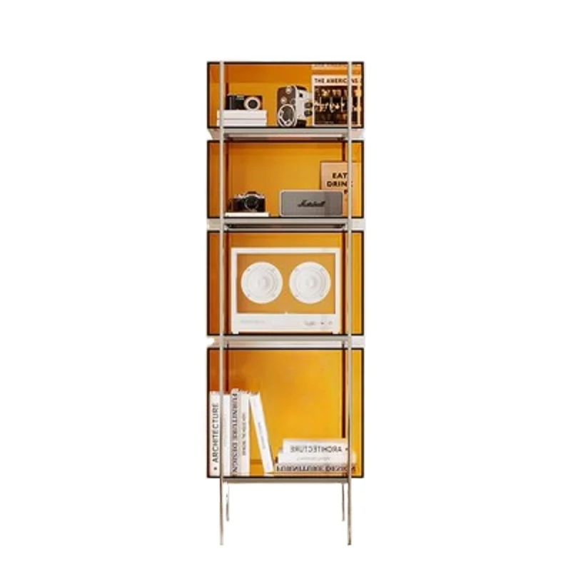 ~Minimal Acrylic Shelf Stainless Steel Open Storage Bookcase Household Multi-layer Floor Figure Display Shelf
~Minimal Acrylic Shelf Stainless Steel Open Storage Bookcase Household Multi-layer Floor Figure Display Shelf