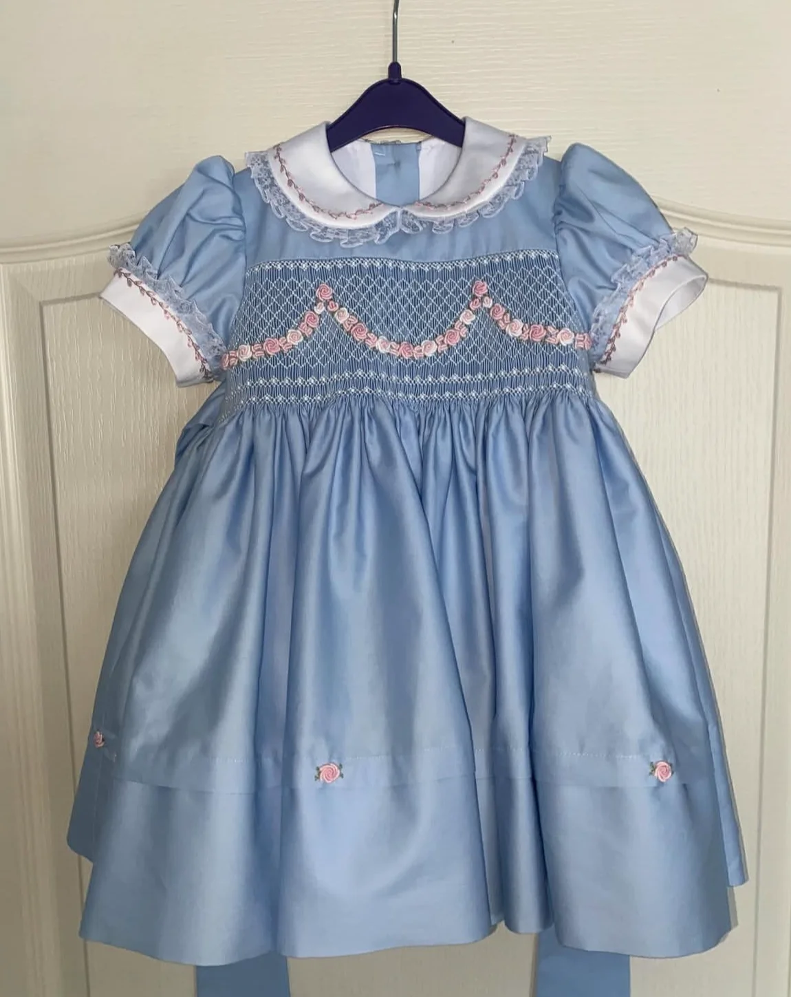 0-6Y Baby Girl Summer Blue Flower Smocked Turkish Vintage Princess Dress for Birthday Holiday Easter Photography Eid
0-6Y Baby Girl Summer Blue Flower Smocked Turkish Vintage Princess Dress for Birthday Holiday Easter Photography Eid