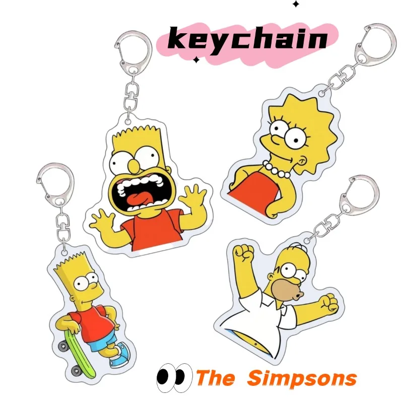 The New Simpsons anime cartoon peripheral acrylic keychain creative cute student backpack pendant give friends holiday gifts
The New Simpsons anime cartoon peripheral acrylic keychain creative cute student backpack pendant give friends holiday gifts