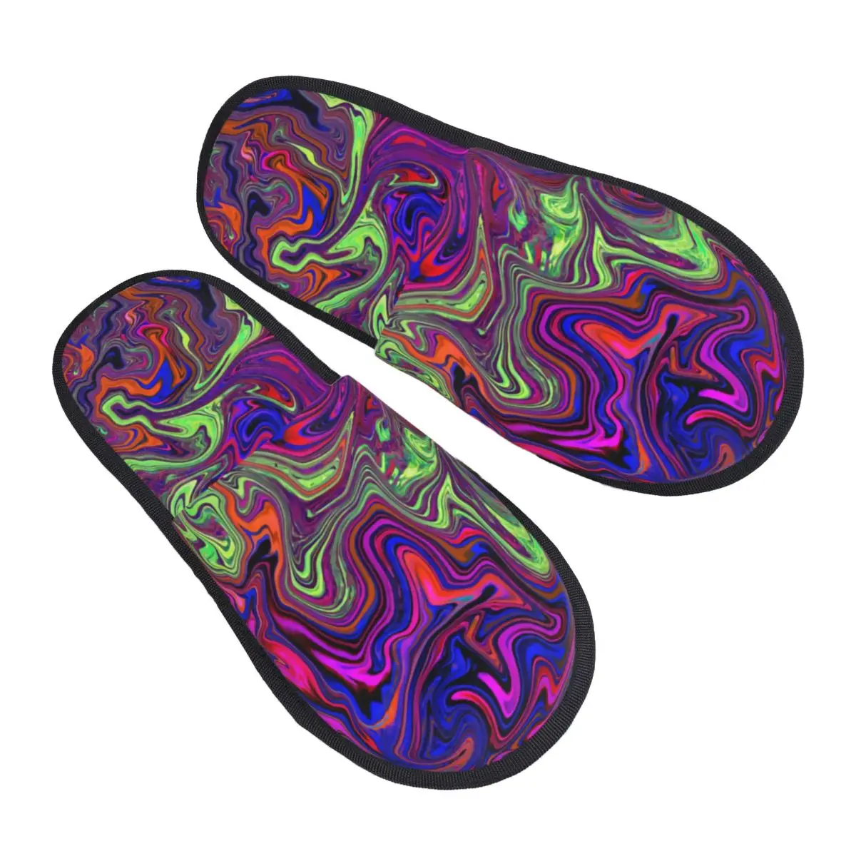 Custom Abstract Swirling Psychedelic Art Memory Foam Slippers Women Comfy Warm House Slippers
Custom Abstract Swirling Psychedelic Art Memory Foam Slippers Women Comfy Warm House Slippers