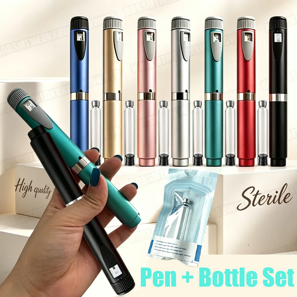 1-100Pcs Universal Precise Dosing Reusable Injection Pen Kit for Insulin 3ml Empty Cassette Bottle Cartridges Medical Aesthetics
1-100Pcs Universal Precise Dosing Reusable Injection Pen Kit for Insulin 3ml Empty Cassette Bottle Cartridges Medical Aesthetics