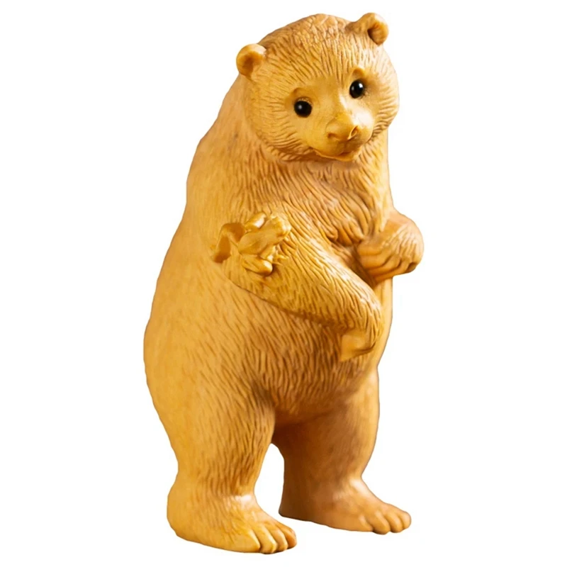 N85R-Animal Statue Home Decoration Carved Bear Wooden Crafts Simulation Gifts Animal Home Car Ornaments
N85R-Animal Statue Home Decoration Carved Bear Wooden Crafts Simulation Gifts Animal Home Car Ornaments