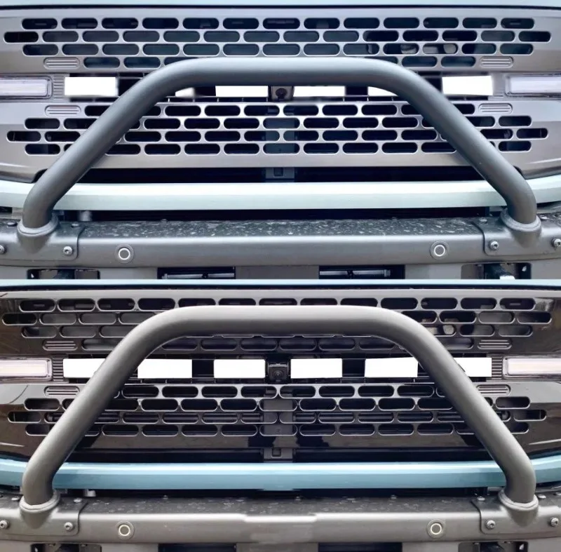 Внедорожный большой дизайн переднего бампера Bull Bar для Ford Bronco 2022 2024
Внедорожный большой дизайн переднего бампера Bull Bar для Ford Bronco 2022 2024