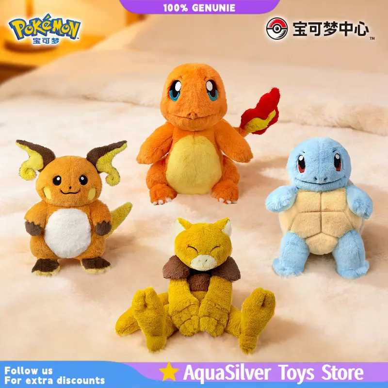 Оригинальные плюшевые игрушки серии Pokémon Warm Companion: Райчу, Сквиртл, Чармандер, Абра – мягкие комфортные игрушки-подушки для коллекции, подарок на день рождения
Оригинальные плюшевые игрушки серии Pokémon Warm Companion: Райчу, Сквиртл, Чармандер, Абра – мягкие комфортные игрушки-подушки для коллекции, подарок на день рождения