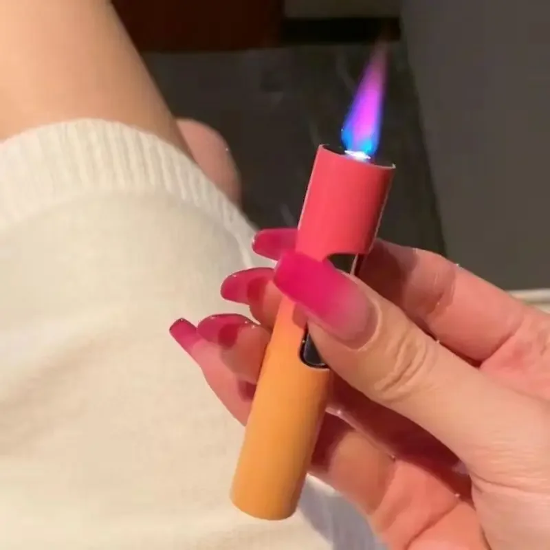 2025 Portable Luminous Torch Lighter Gas Jet Windproof Cigarette Cigar Lighter Butane Pen Style Airbrush Metal Men Gifts
2025 Portable Luminous Torch Lighter Gas Jet Windproof Cigarette Cigar Lighter Butane Pen Style Airbrush Metal Men Gifts