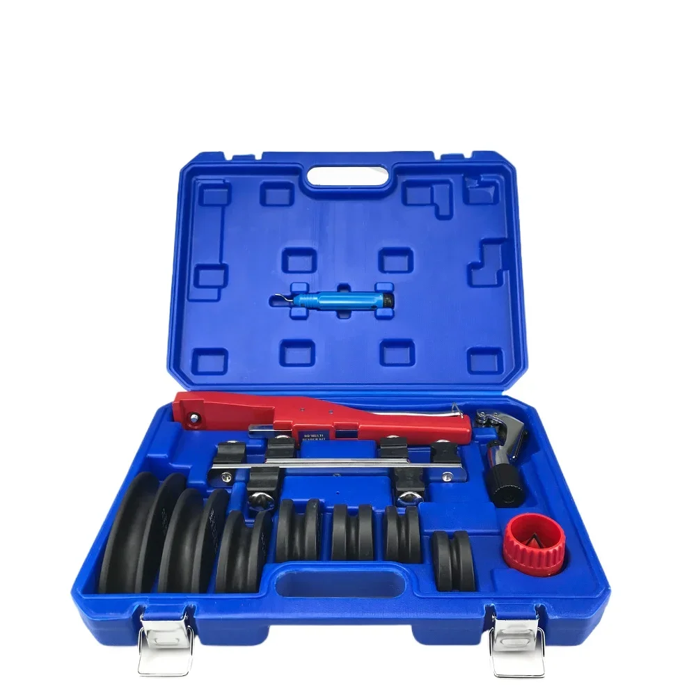 6-22Mm combined pipe bender, manual bending copper pipe labor-saving nylon plate with cutter
6-22Mm combined pipe bender, manual bending copper pipe labor-saving nylon plate with cutter