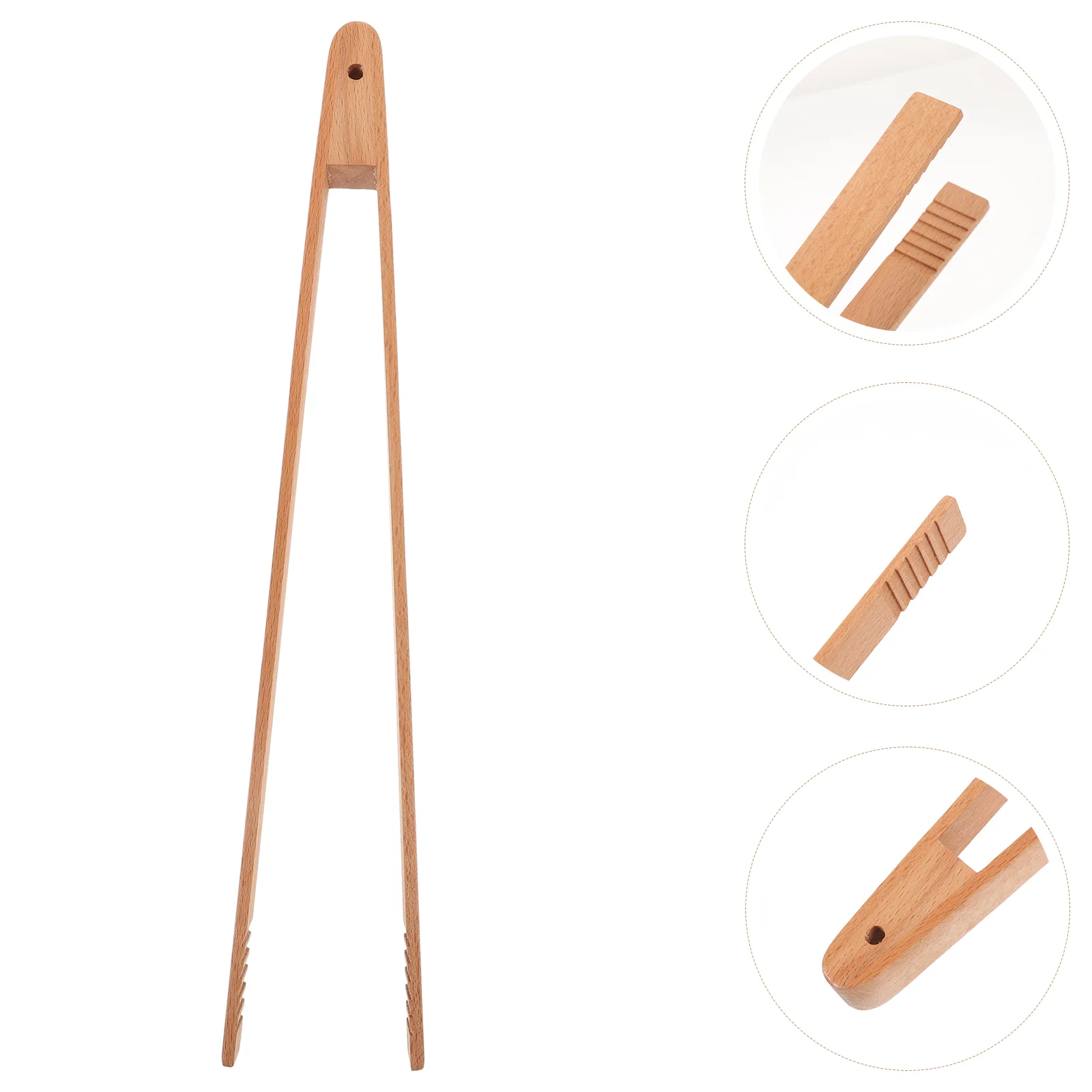 Wooden Food Clips Holder Kitchen Tongs Long Toaster Serving Tongs for Cooking Toast Bread wooden tongs 
Wooden Food Clips Holder Kitchen Tongs Long Toaster Serving Tongs for Cooking Toast Bread wooden tongs