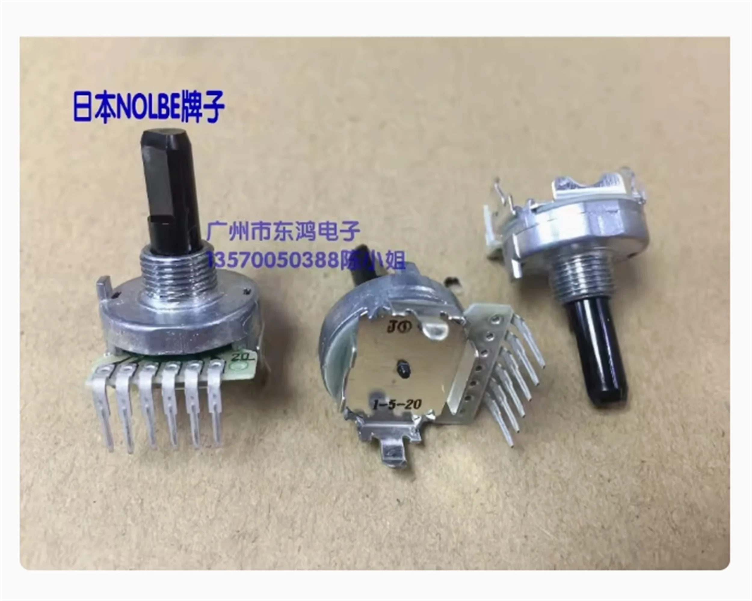 1 PCS The rotary encoder for adjusting the timing of the Japanese EC16 NOLBE Imperial Oscilloscope with an axis length of 20mm
1 PCS The rotary encoder for adjusting the timing of the Japanese EC16 NOLBE Imperial Oscilloscope with an axis length of 20mm