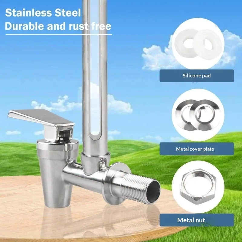 A06RP Sight Glass Spigot 13inch Steel Spigot with Clear View Water Level for Berkey and Waterdrop Water Filtration System
A06RP Sight Glass Spigot 13inch Steel Spigot with Clear View Water Level for Berkey and Waterdrop Water Filtration System