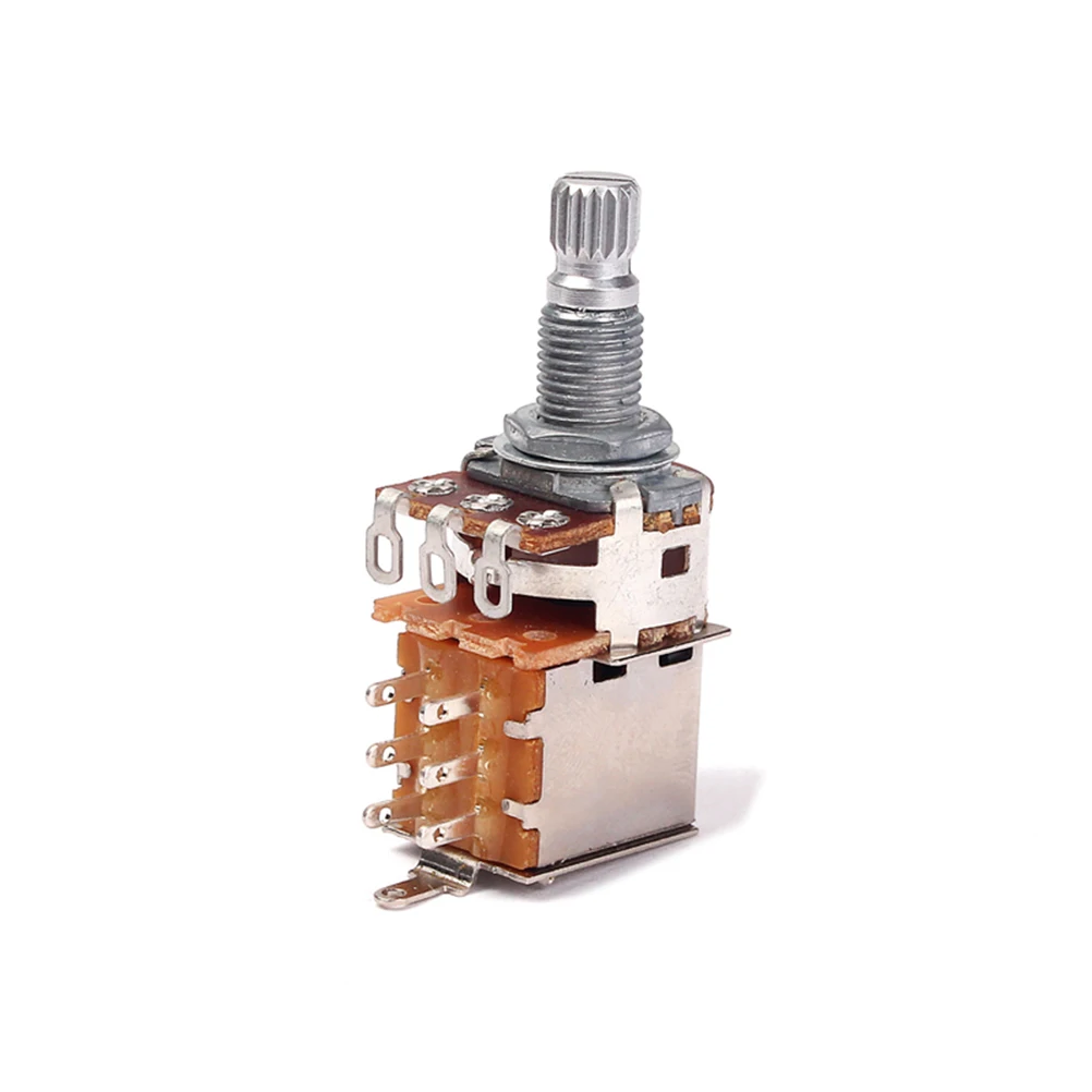 Long Rod Angle Potentiometer Guitar Adjustment Accessories Tuning Push Pull Control A250K and
Long Rod Angle Potentiometer Guitar Adjustment Accessories Tuning Push Pull Control A250K and