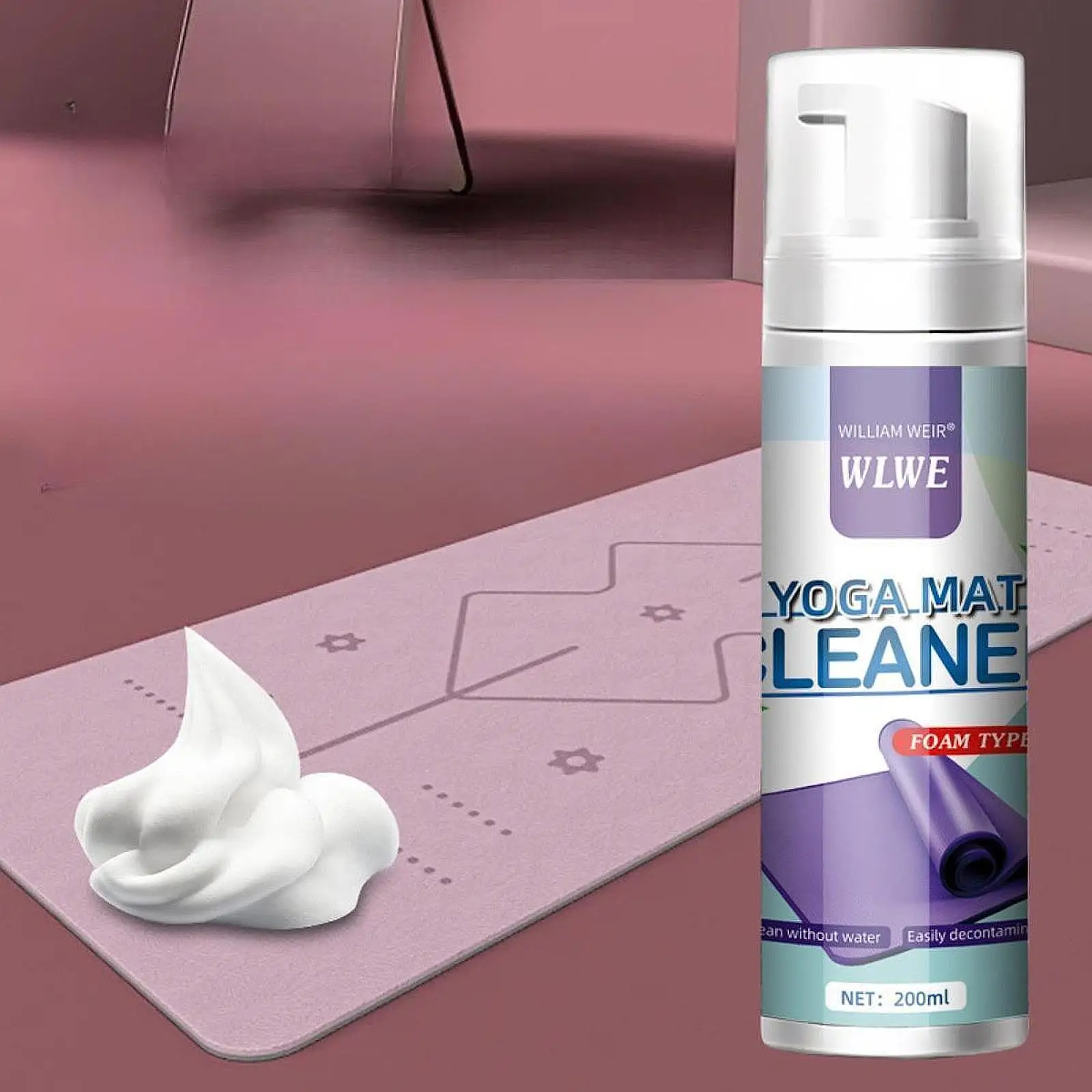 Yoga Mat Cleaner 200ml Gym Cleaning Spray Kit for Apartment Household Sports
Yoga Mat Cleaner 200ml Gym Cleaning Spray Kit for Apartment Household Sports