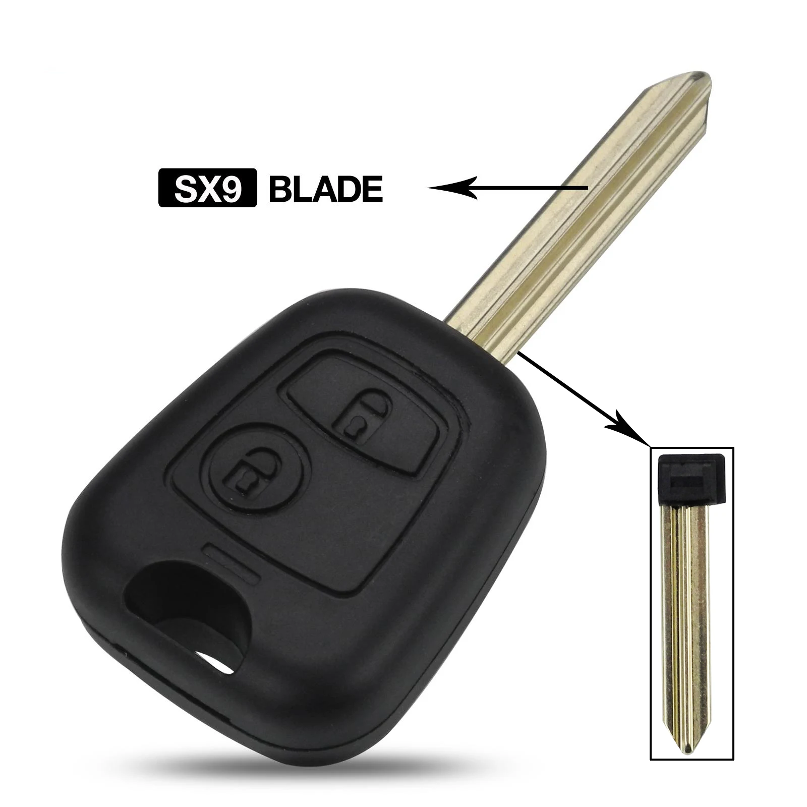 jingyuqin 10PCS Replace Remote Car Key Shell Case Cover For Peugeot Partner Expert Boxer SX9 For Citroen C-Elysee With SX9 Blade
jingyuqin 10PCS Replace Remote Car Key Shell Case Cover For Peugeot Partner Expert Boxer SX9 For Citroen C-Elysee With SX9 Blade