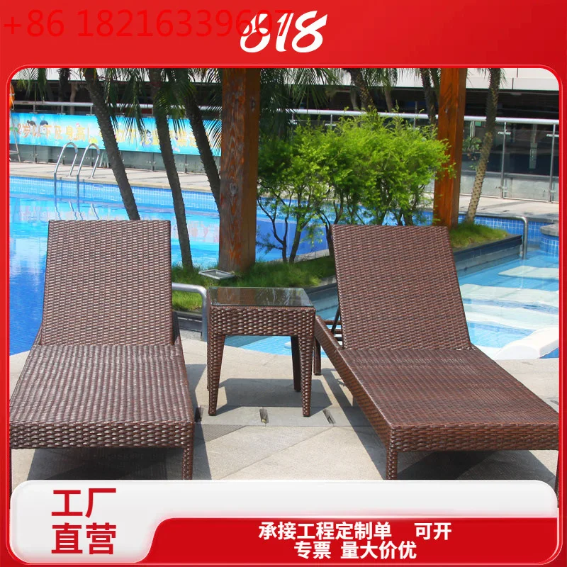 Outdoor leisure beach beach beach villa swimming pool rattan lounger hotel balcony leisure rattan
Outdoor leisure beach beach beach villa swimming pool rattan lounger hotel balcony leisure rattan