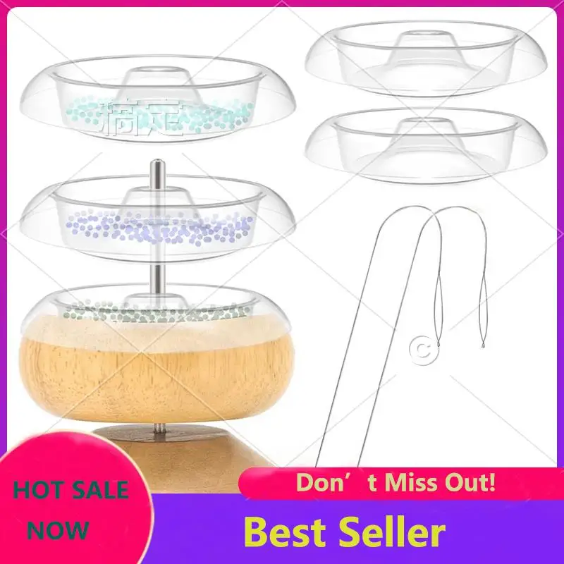 Bead Spinner,Seed Beads Kit With 5 Pcs Quick Changed Trays,Beading Needles For Jewelry Making Durable
Bead Spinner,Seed Beads Kit With 5 Pcs Quick Changed Trays,Beading Needles For Jewelry Making Durable